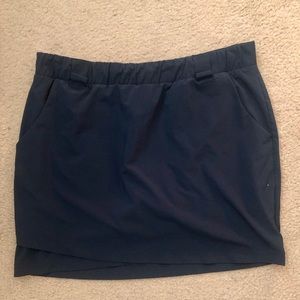 Athleta Navy Skort